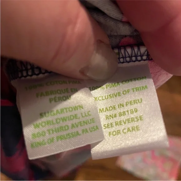 Lilly Pulitzer Strapless Windsor Dress XS Pink Purple - Picture 6 of 7